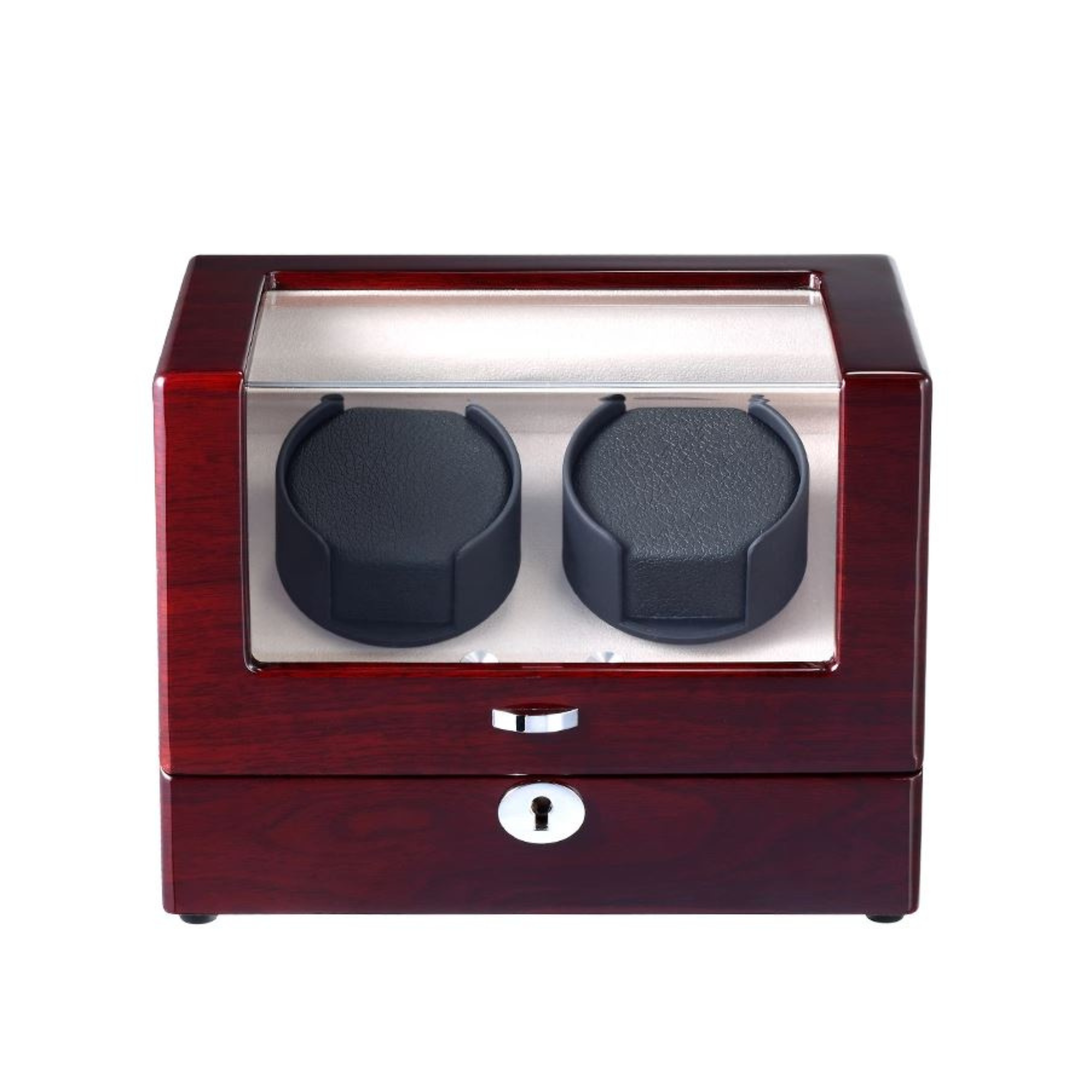 Waratah Mahogany Watch Winder Box for 2 Watches