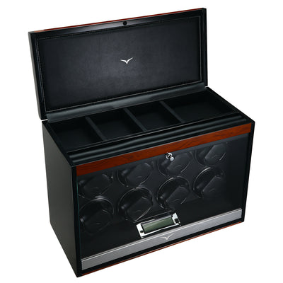 Vancouver Watch Winder for 8 Wood Grain
