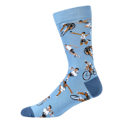 Mens Active Man Bamboo Socks