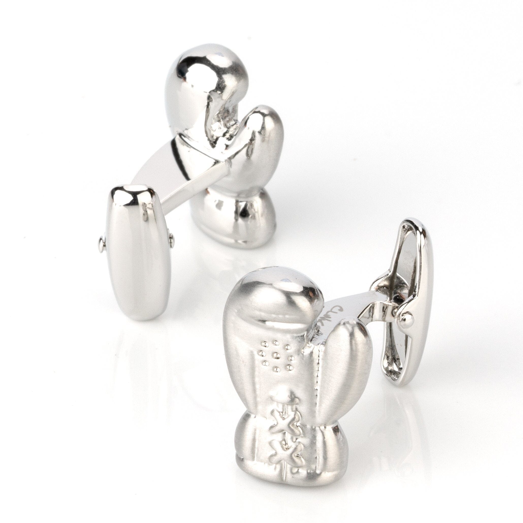 Silver Boxing Glove Cufflinks Novelty Cufflinks Clinks Australia 