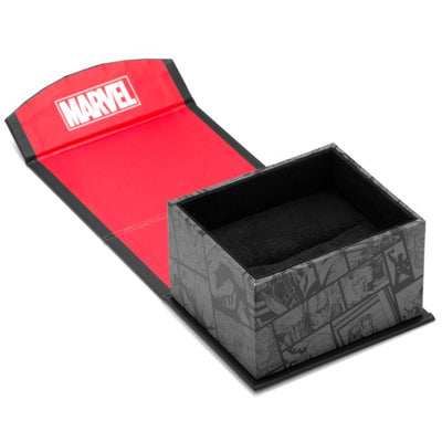Sterling Silver 3D Captain America Shield Cufflinks