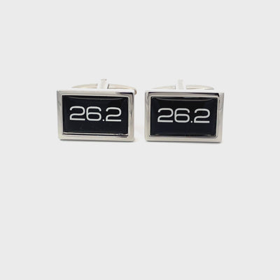26.2 Miles Marathon Runner Cufflinks