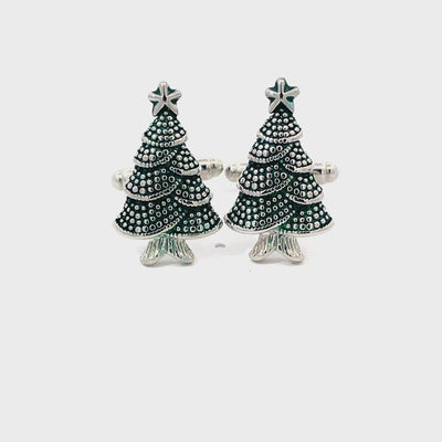 Christmas Tree Cufflinks