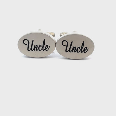 Uncle Script Cufflinks