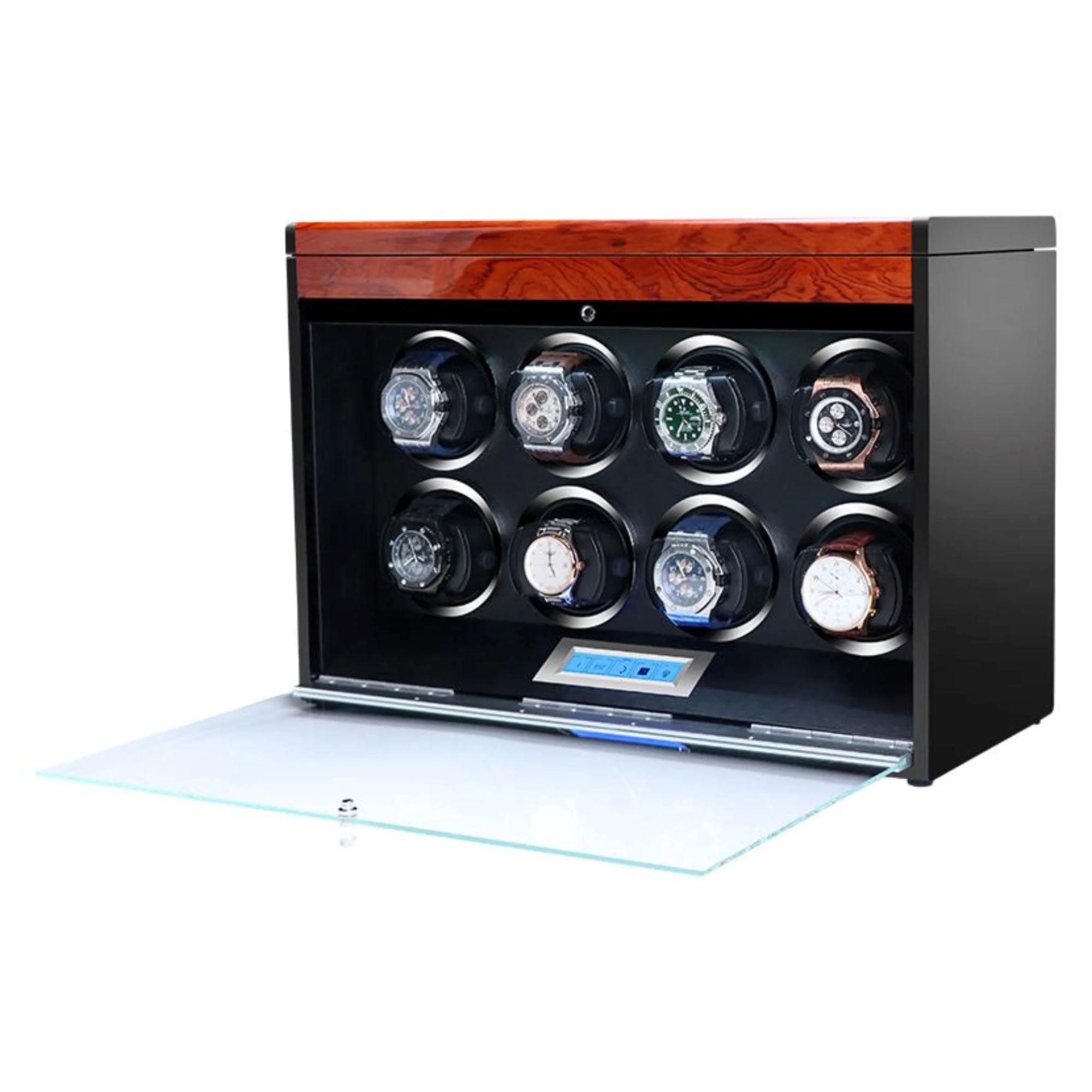 Seconds - Vancouver Watch Winder for 8 Wood Grain Seconds Clinks 