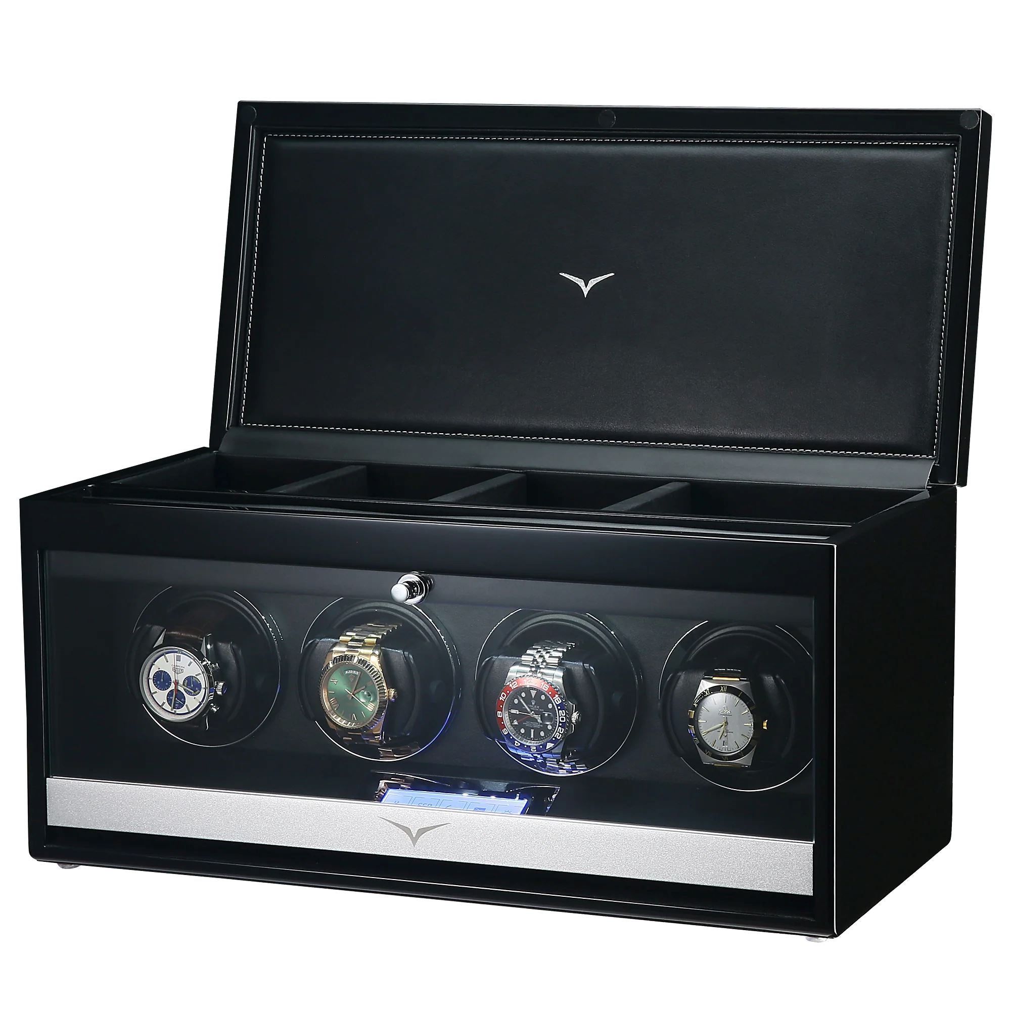 Seconds - Vancouver Watch Winder for 4 Black Seconds Clinks 