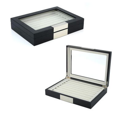 36 Pairs Wood Cufflink Box