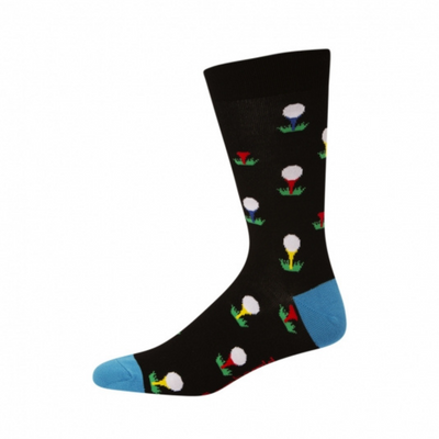 Mens Tee Time Bamboo Sock