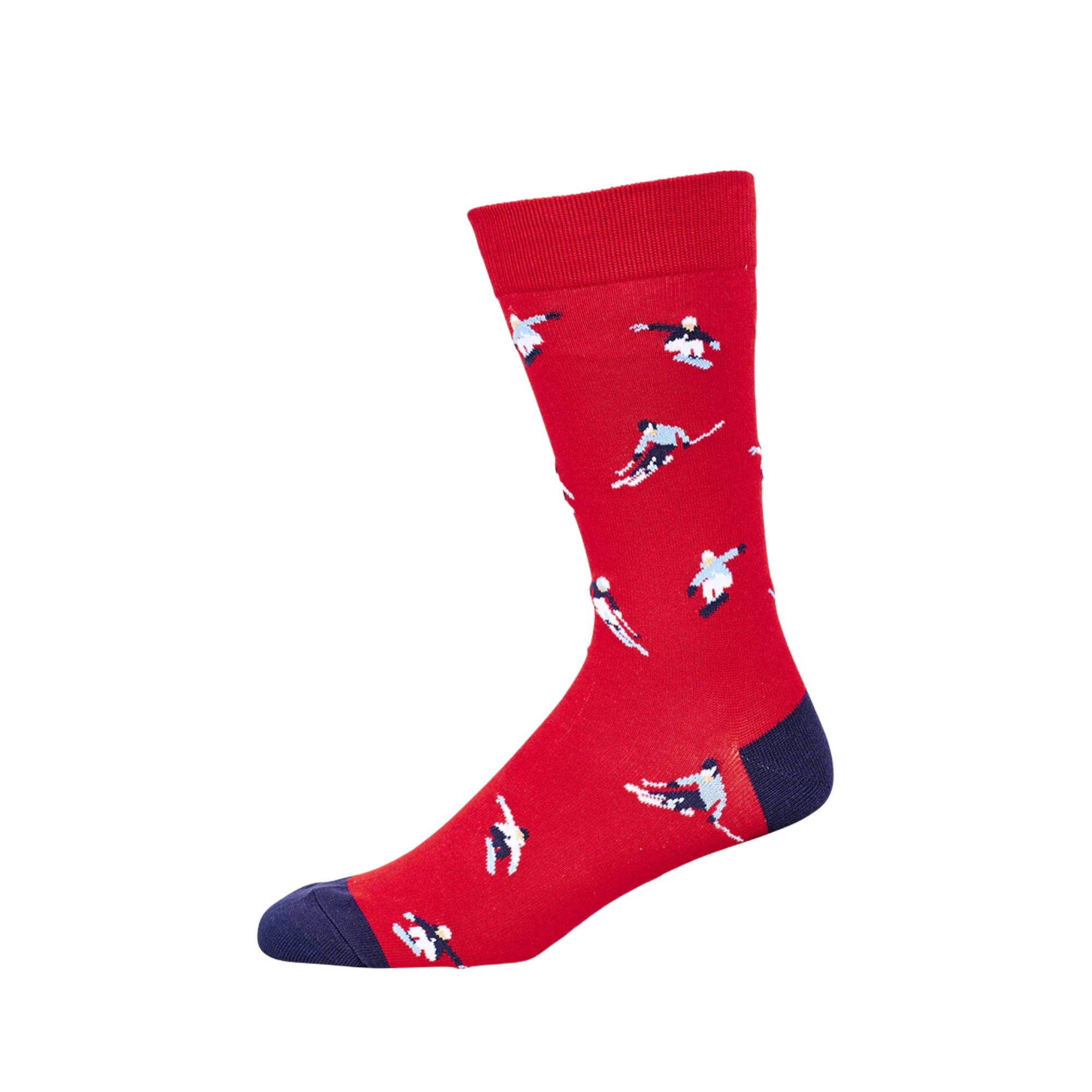 Mens Snow Bamboo Sock Socks Bamboozld 