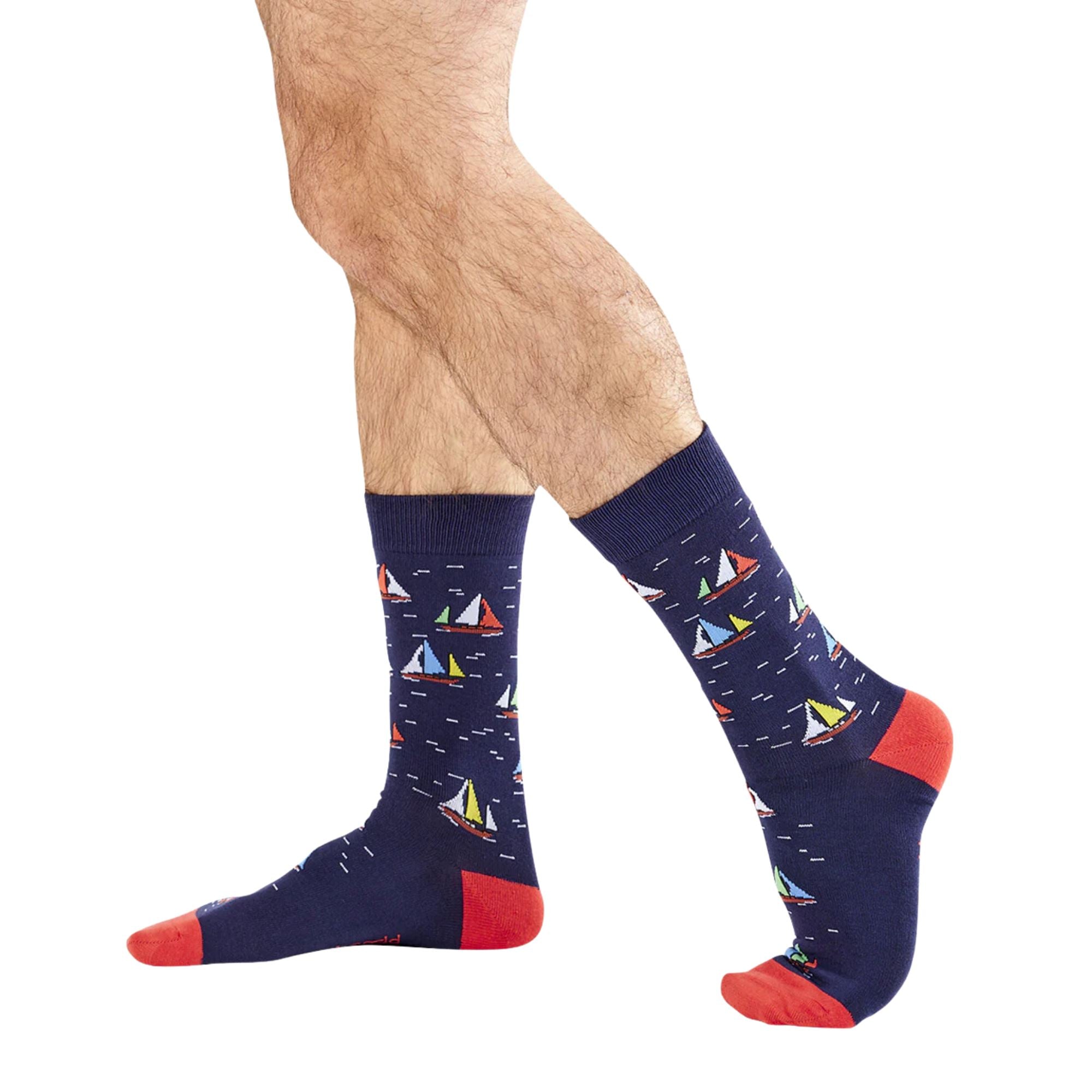 Mens Sail Away Bamboo Sock Socks Bamboozld 