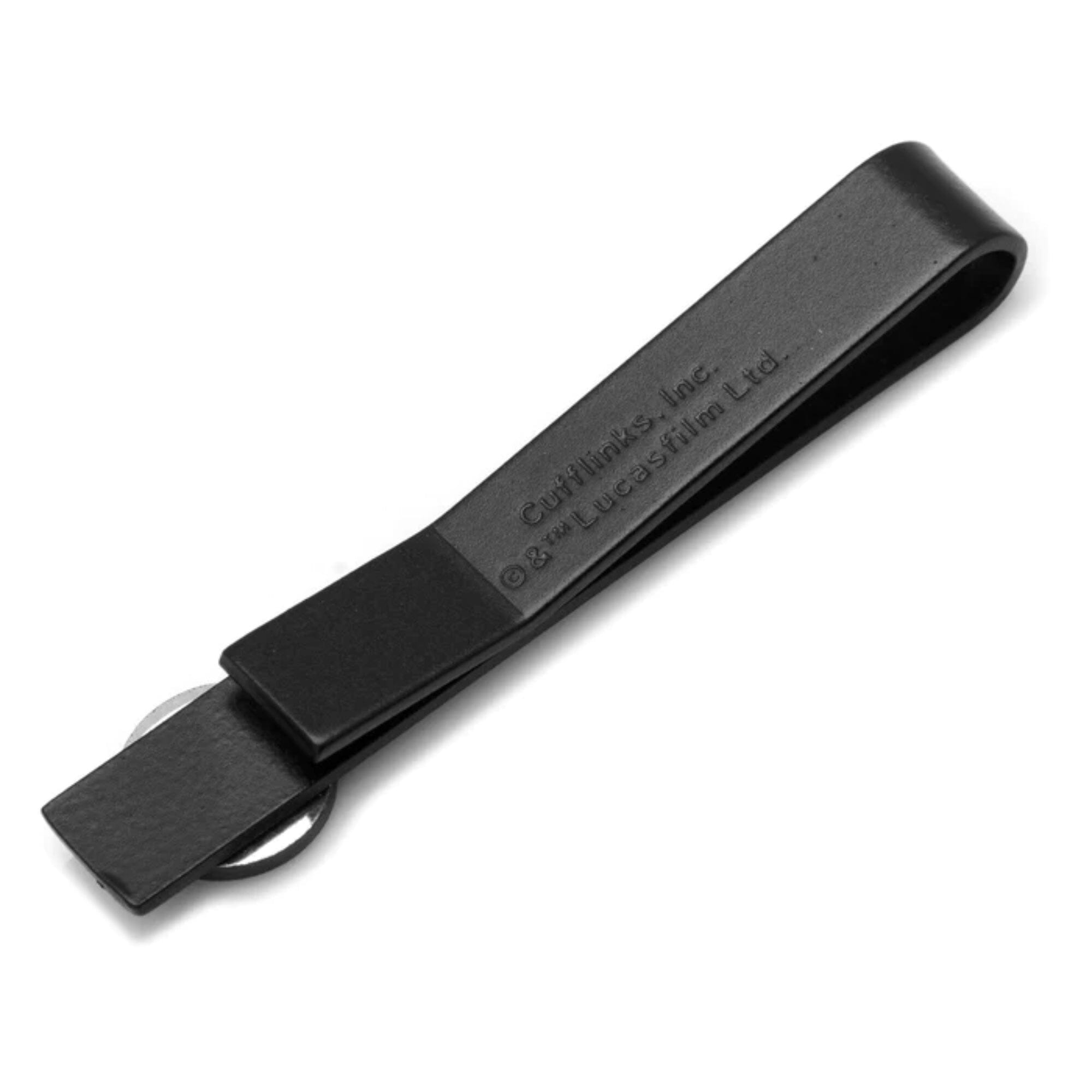 Satin Black Darth Vader Tie Bar Tie Bars Star Wars 