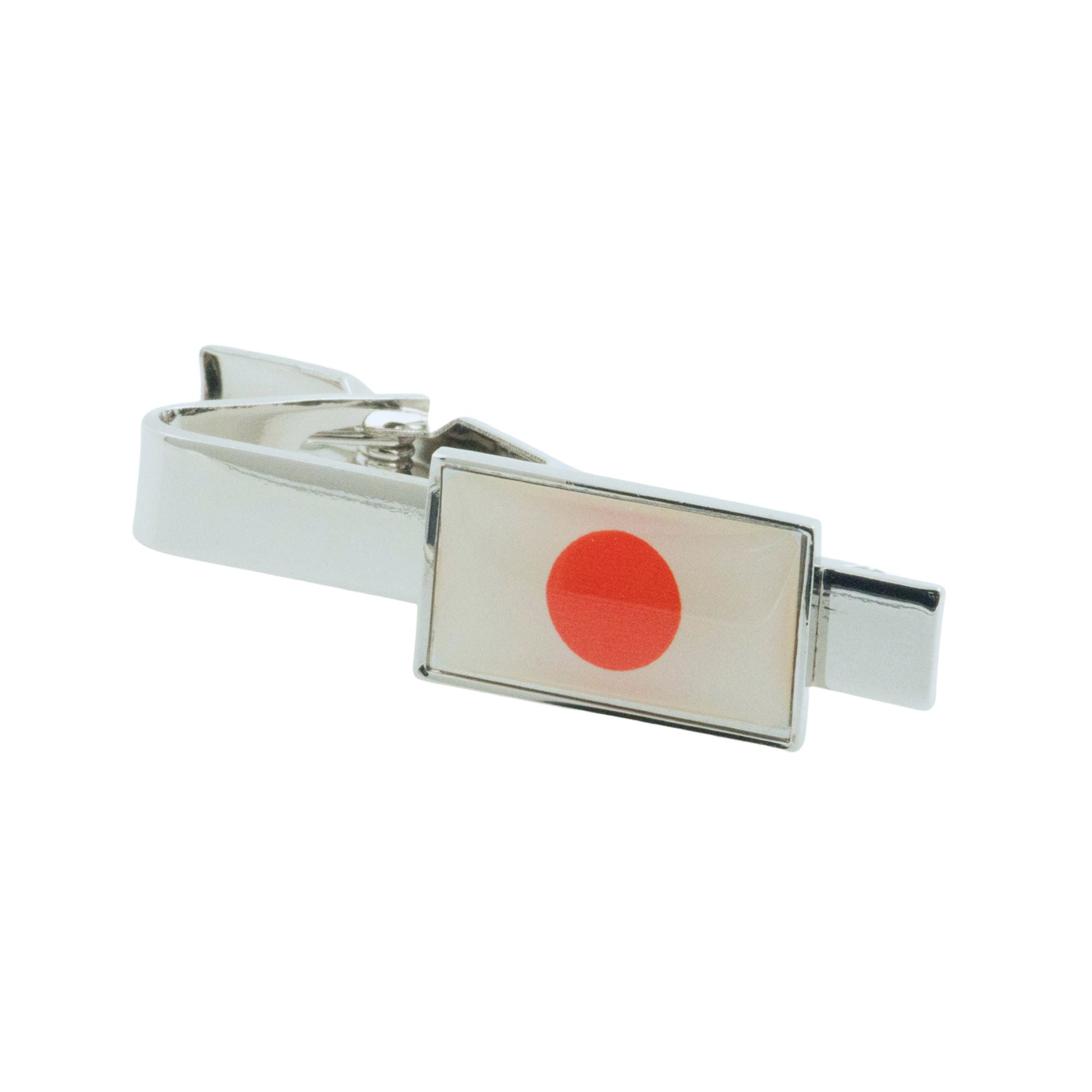 Flag of Japan Tie Clip Tie Clips Clinks 