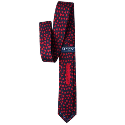 Heart of Gold Skinny Tie