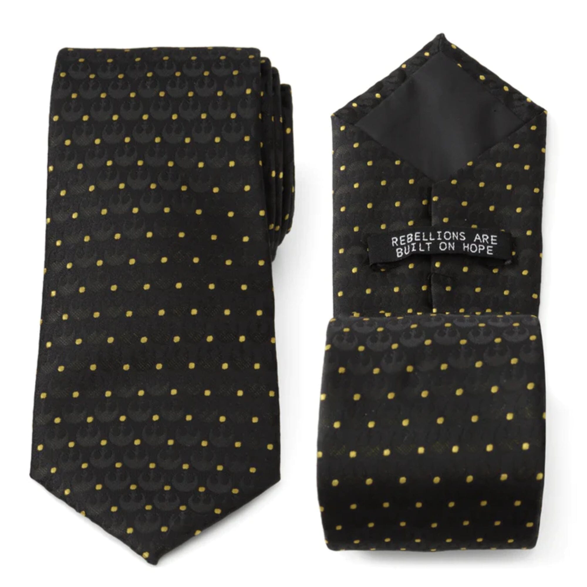 Star Wars Rebel Dot Charcoal Men's Tie Ties Star Wars 