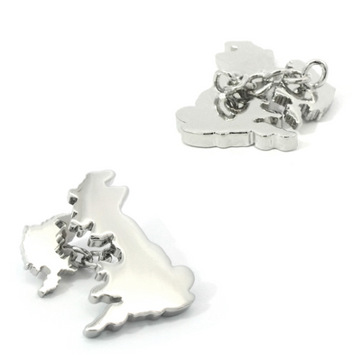 British Isles Map Cufflinks