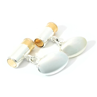 Cartridge Cufflinks with chain