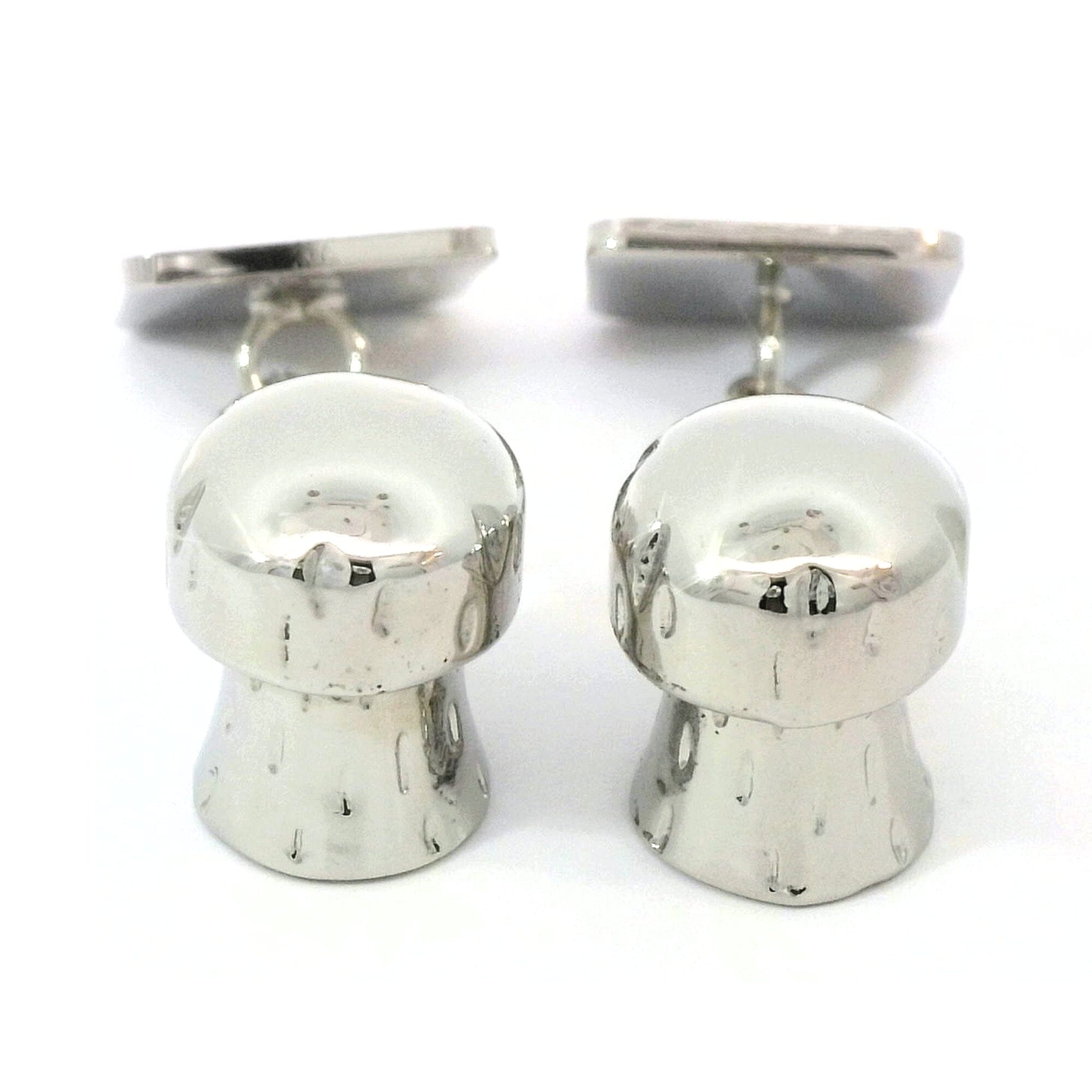 Champagne Cork Silver Cufflinks Novelty Cufflinks Clinks Australia 