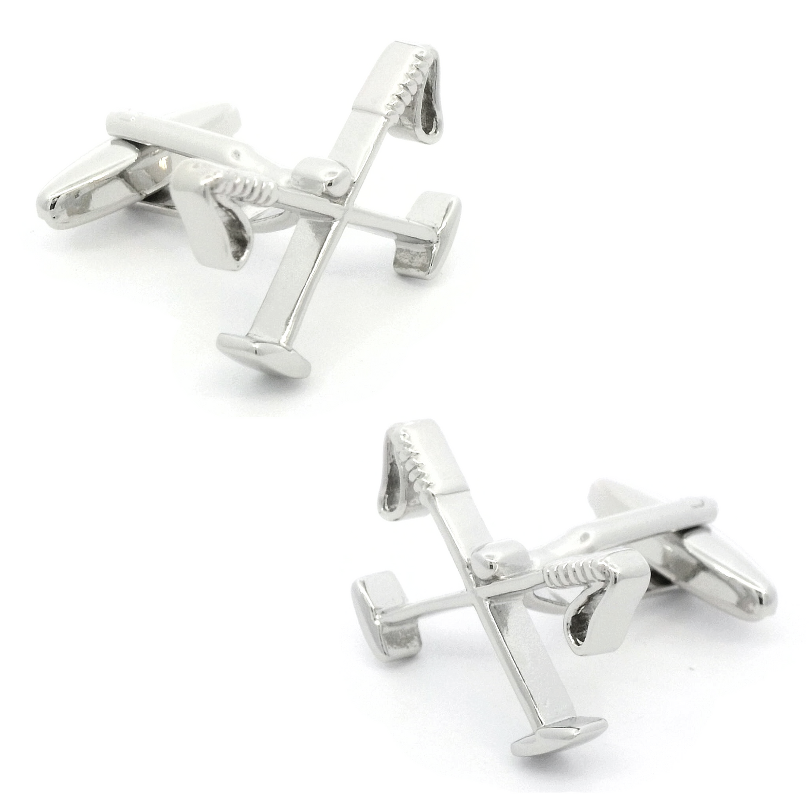 Crossed Polo Mallets Cufflinks