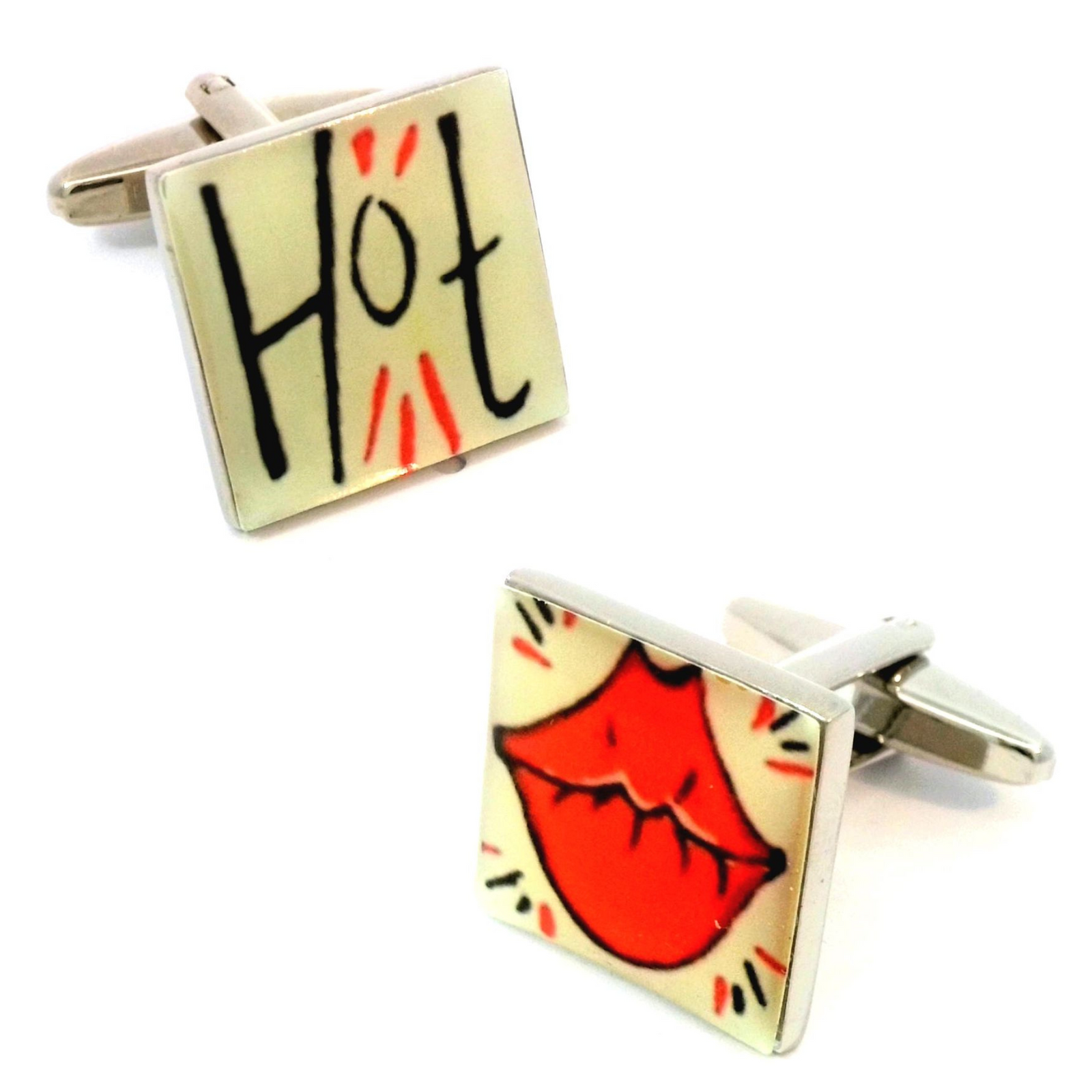 Hot Lips Cufflinks