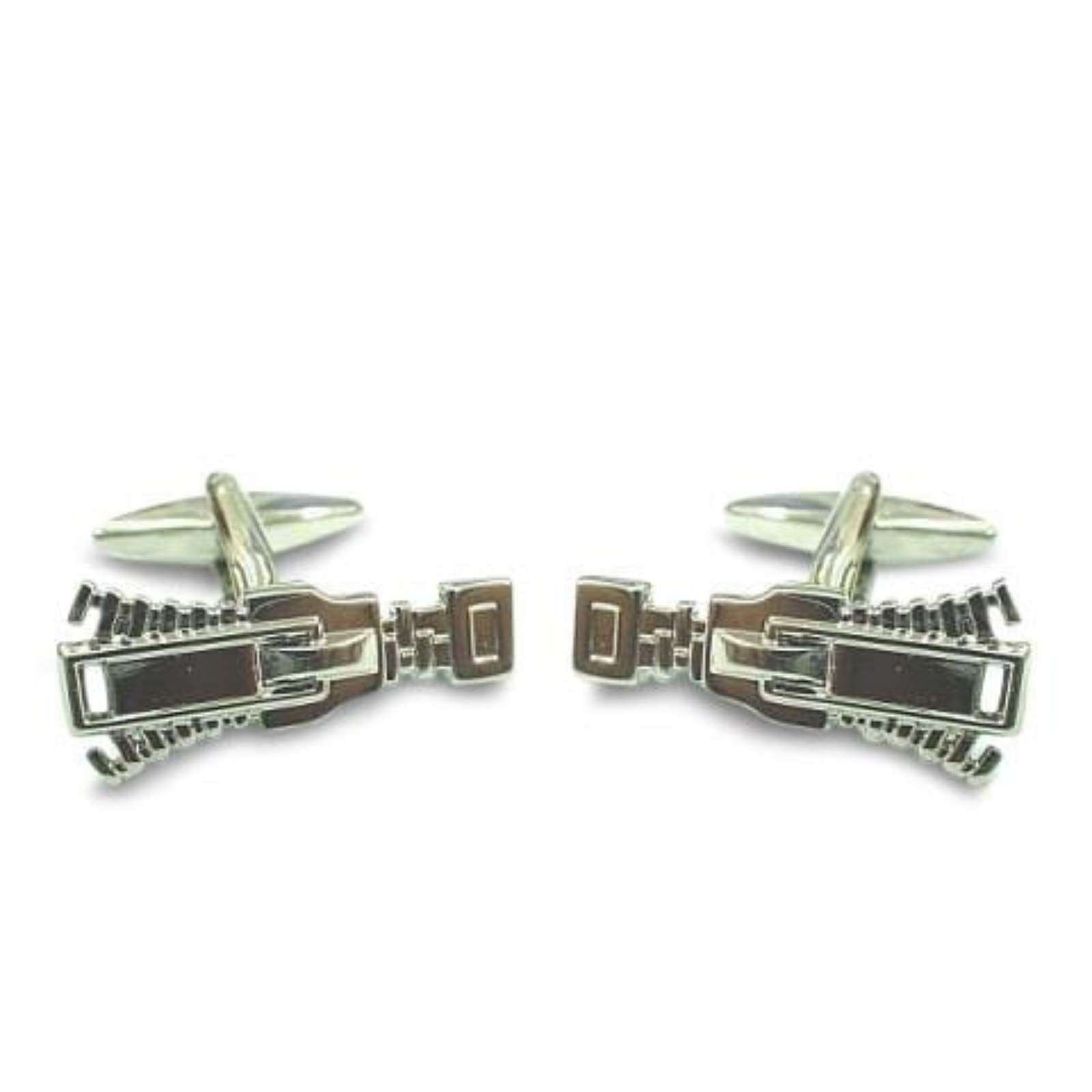 Metal Zipper Cufflinks