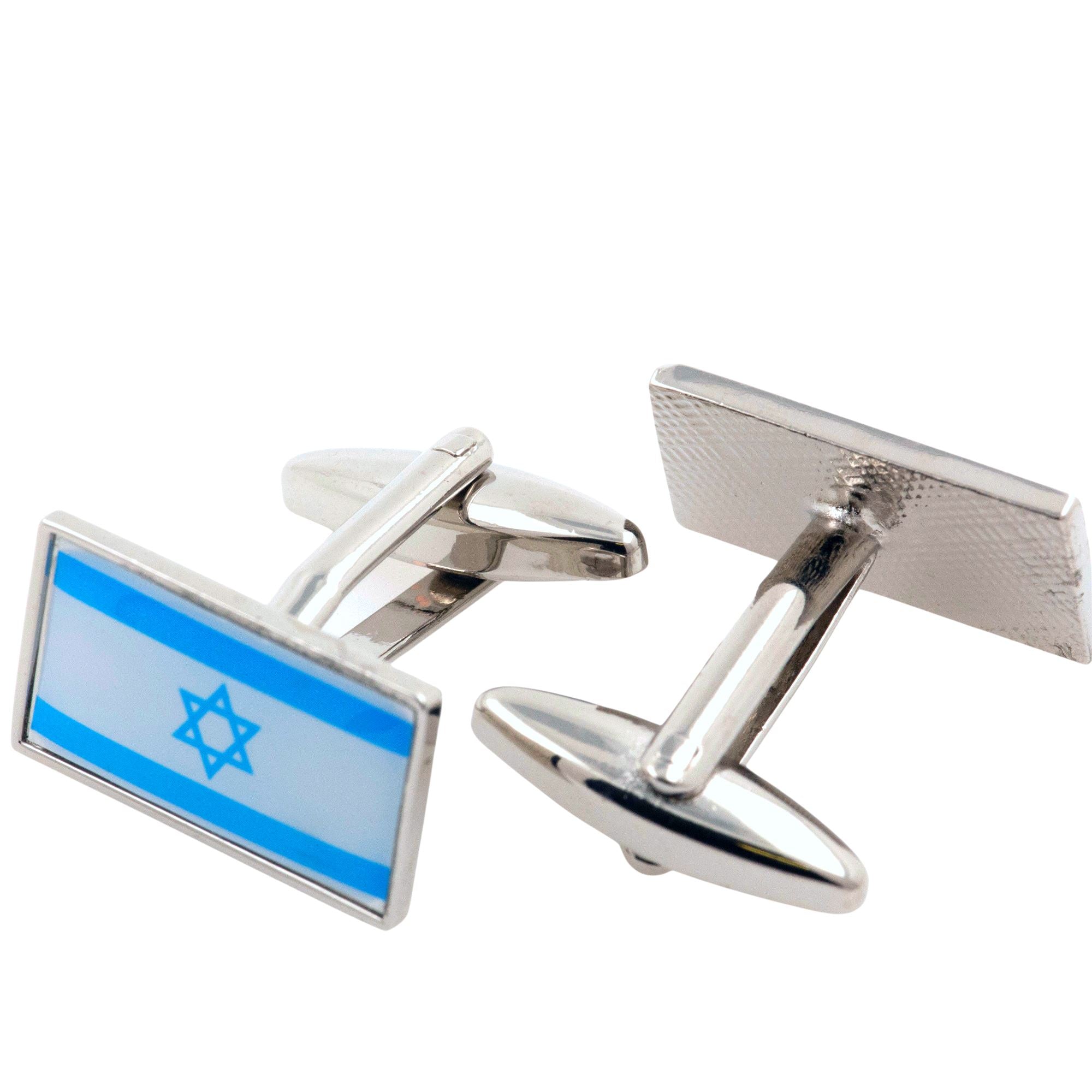 Flag of Israel Cufflinks Novelty Cufflinks Clinks 