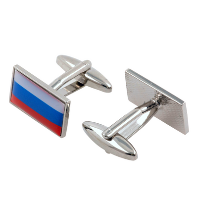 Flag of Russia Cufflinks