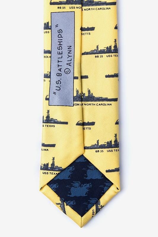U.S. Battleships Skinny Tie Ties Alynn 