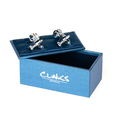 Spitfire Airplane Cufflinks