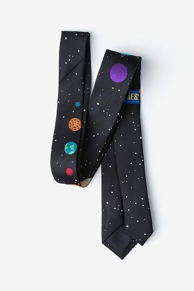 The 8 Planets Skinny Tie