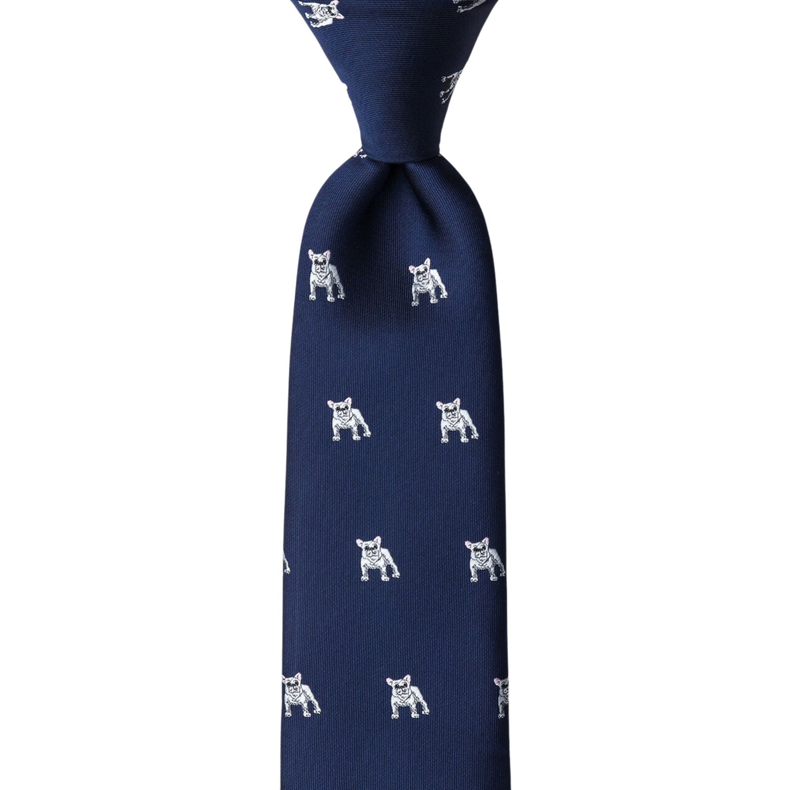 French Bulldog Skinny Tie