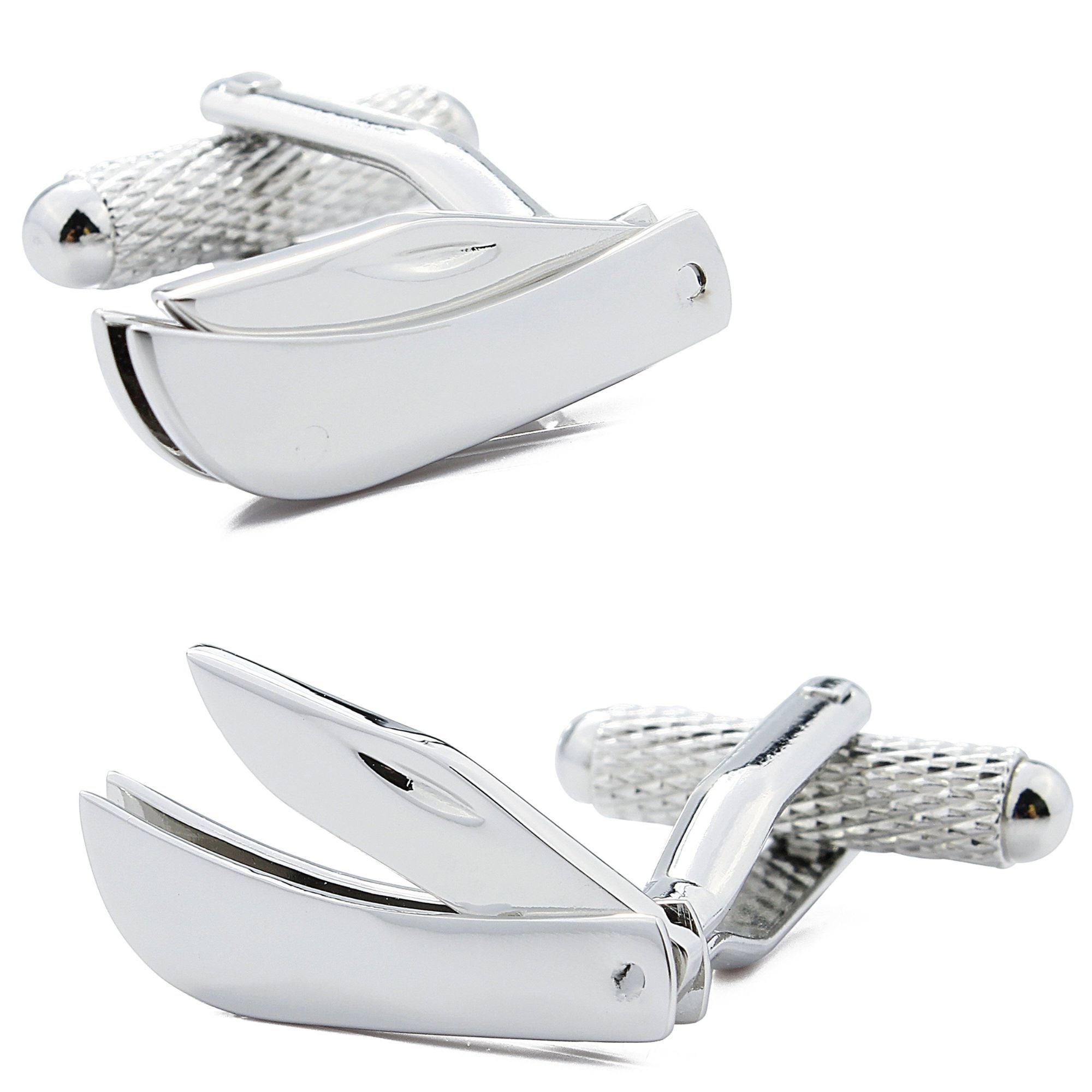 Folding Pen Knife Cufflinks