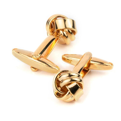 Gold Knot Cufflinks