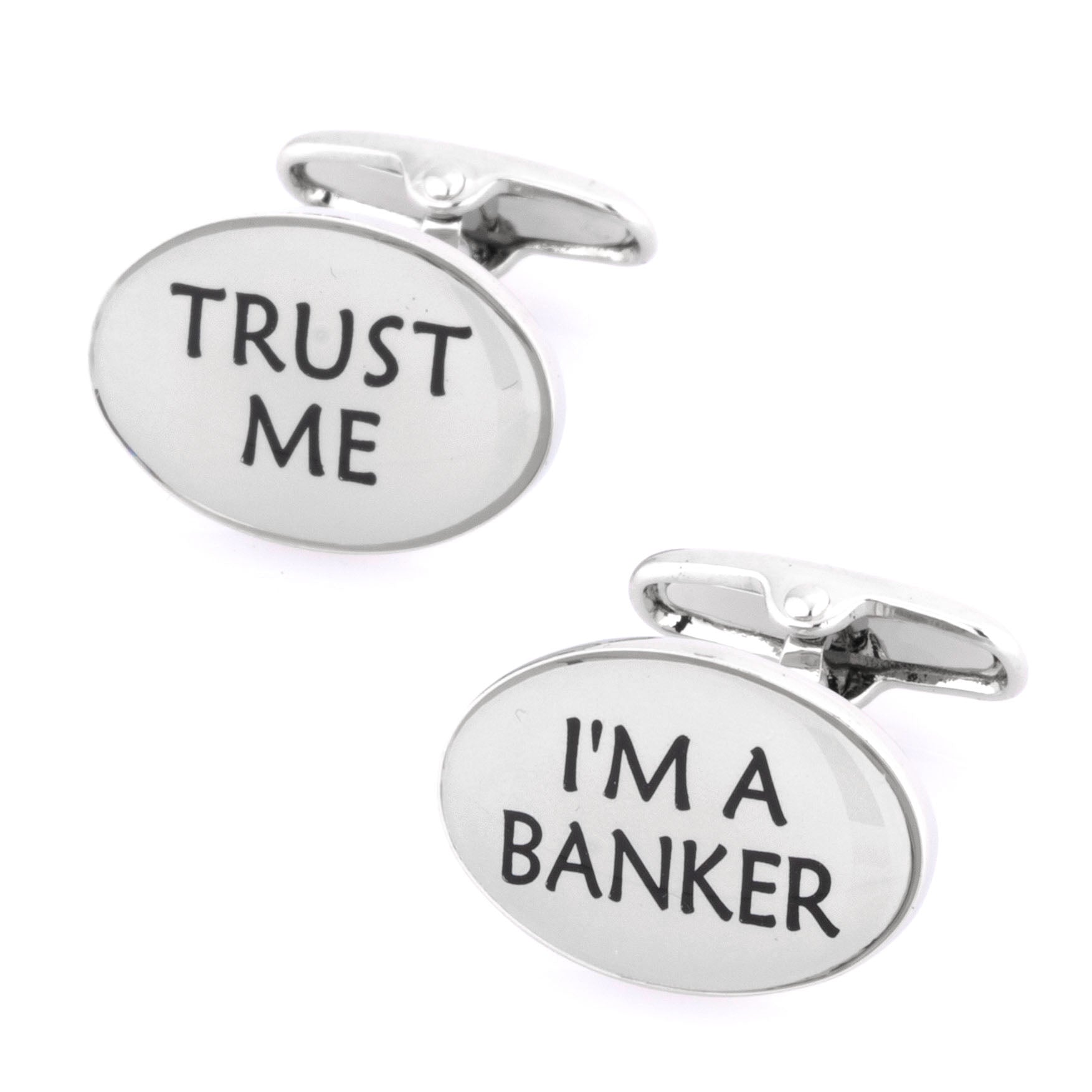 Trust Me I'm a Banker Cufflinks