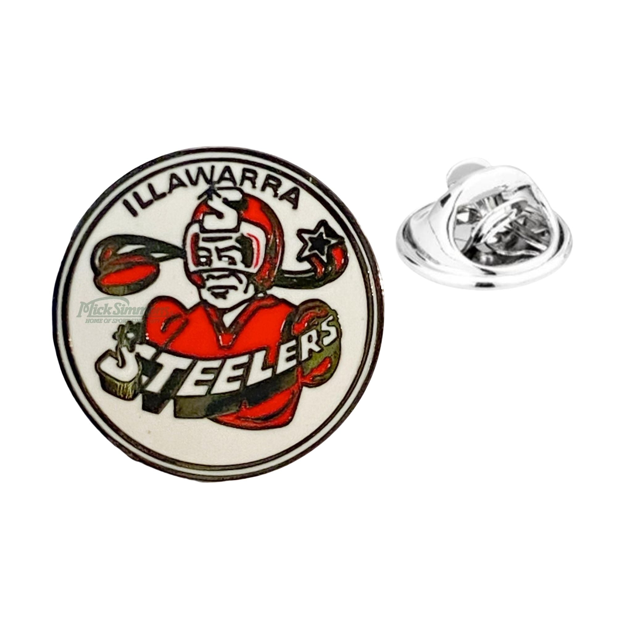 Illawarra Steelers Heritage Logo NRL Pin