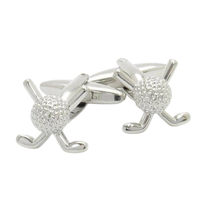 Golf Club and Ball Cufflinks