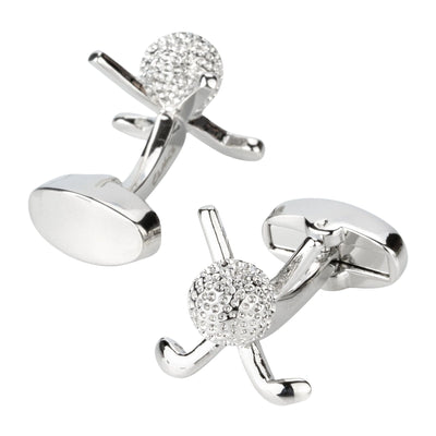 Golf Club and Ball Cufflinks