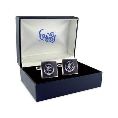 Colour Carlton FC AFL Cufflinks