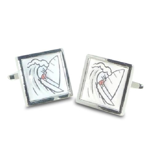 Sailing Cartoon Cufflinks