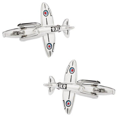 Spitfire Airplane Cufflinks