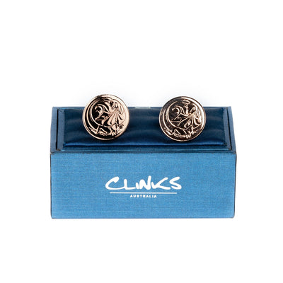 Australian 2 Cent Coin Cufflinks