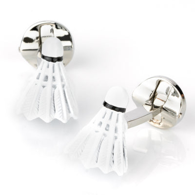 Badminton Shuttlecock Cufflinks