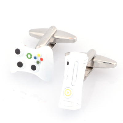 White Xbox Cufflinks