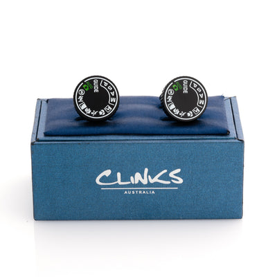 DSLR Camera Dial Cufflinks