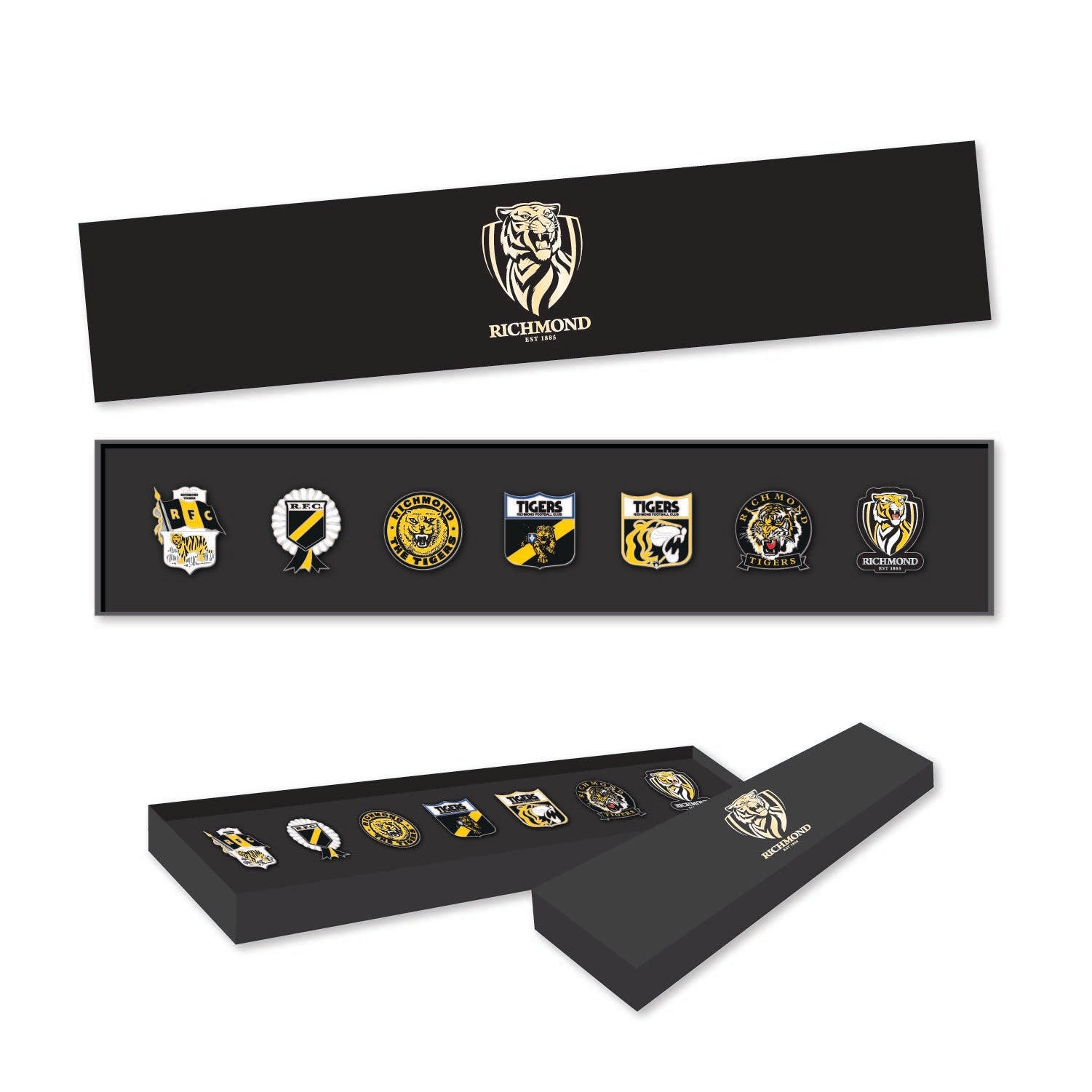 Richmond Tigers AFL Pin Set
