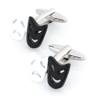 Black and White Mask Cufflinks