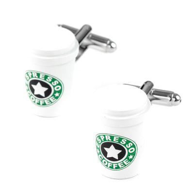 Coffee Cup Cufflinks