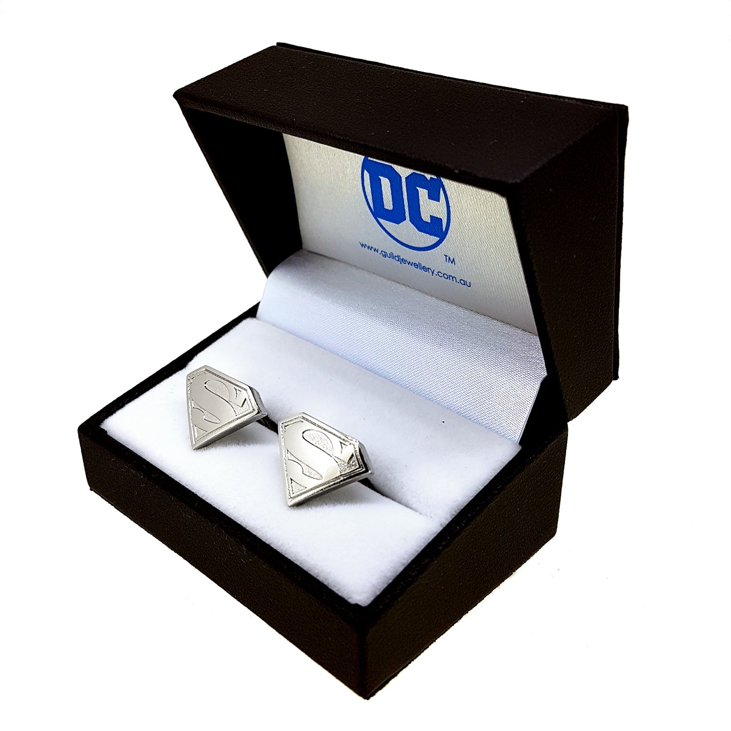 Superman Cufflinks Silver