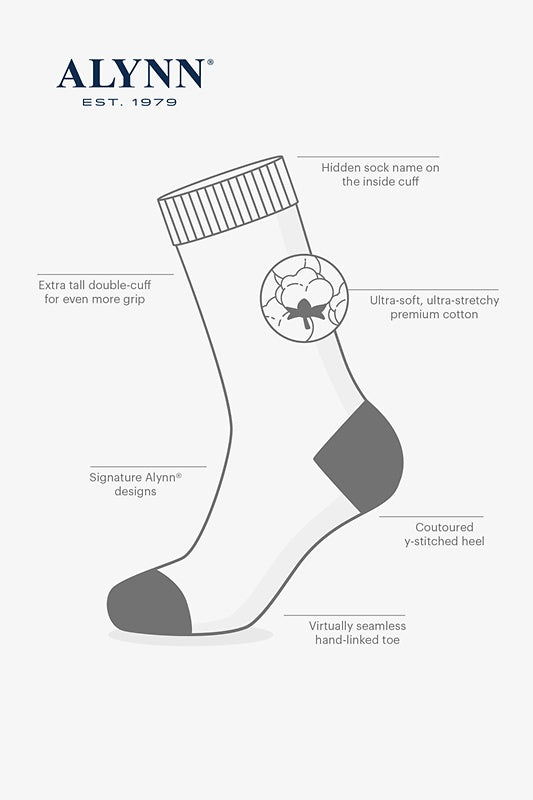 Doctor Medical Navy Blue Mens Sock, Doctor Medical Socks, Socks, Navy Blue, Alynn, Carded Cotton, Nylon, Spandex, SK1052, Men's Socks, Socks for Men, Clinks.com