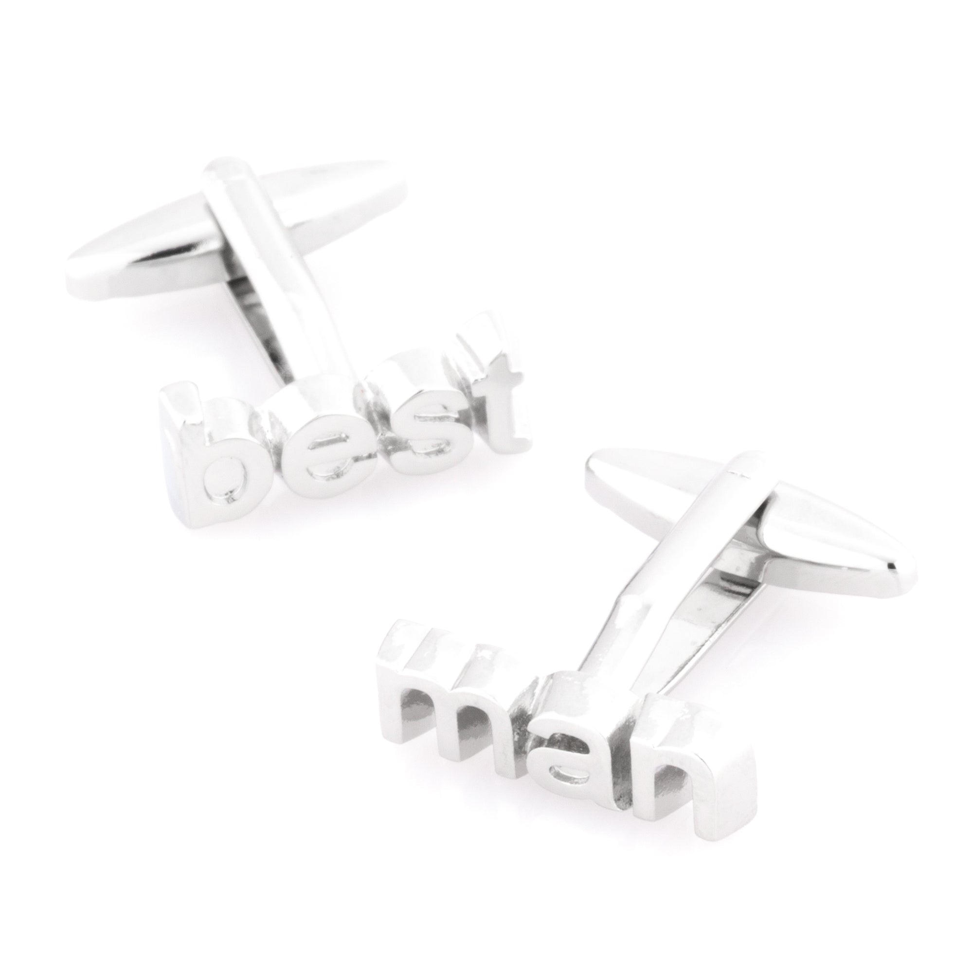 Best Man cut-out style Wedding Cufflinks