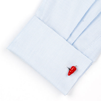 Red Chilli Pepper Cufflinks